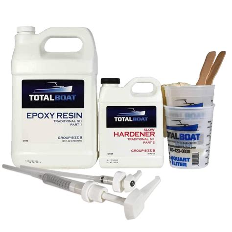 Buy TotalBoat 5:1 Epoxy Resin Kit (Gallon, Fast Hardener), .